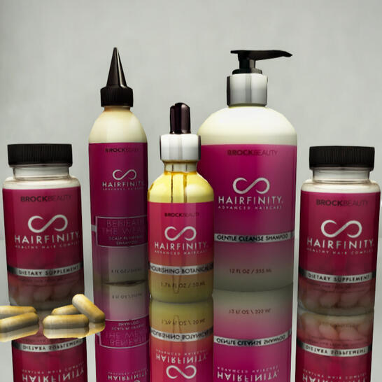 Hairfinity + Castor Oil Decor