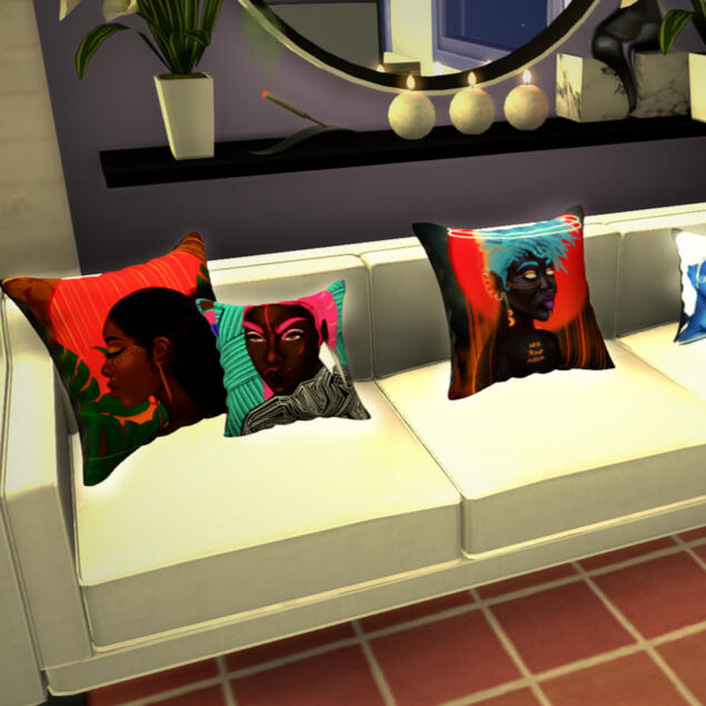 Huck Art Pillow Decor