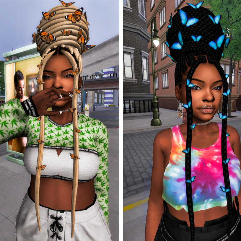 Sammiyah Butterfly Bun