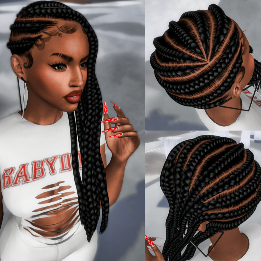 Pink Lemonade Braids