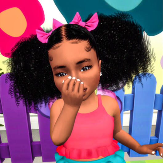 Misha Curly Pigtails