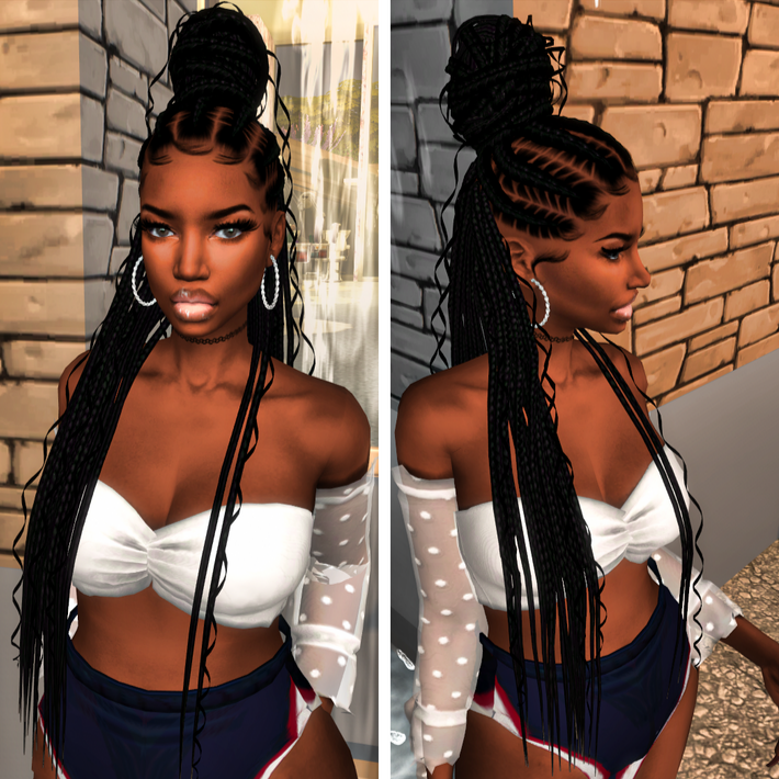 Keturah Braid Bun