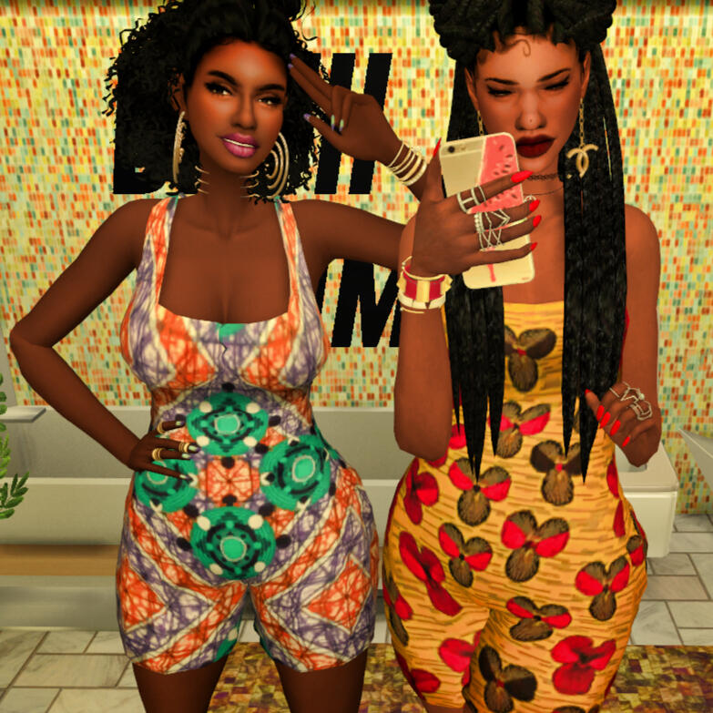 Ankara &amp; Kente Rompers