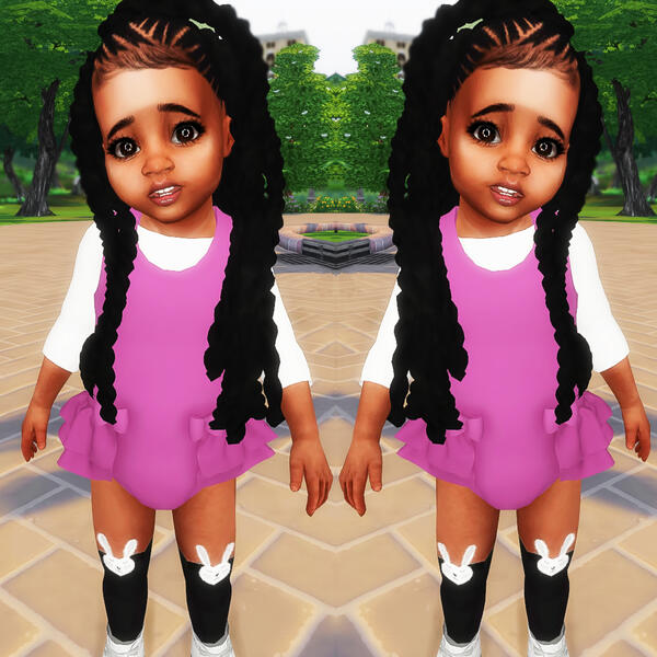 Broodsims Jumbo Braids for Toddler