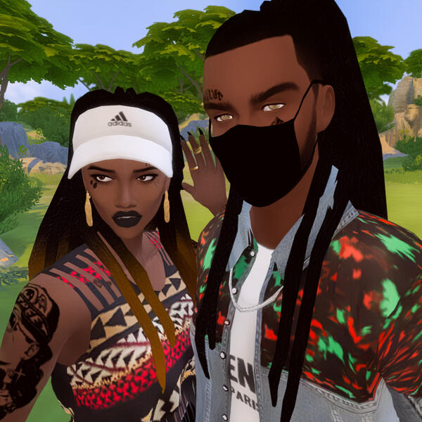 Nouk High Pony Dreads